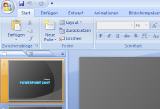 Screenshot PowerPoint 2007