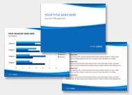 PowerPoint Design 002 Blue