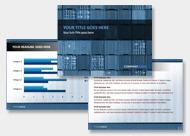 PowerPoint Design 005 Blue