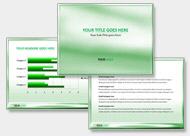 PowerPoint Design 001 Green