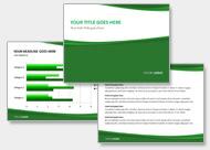 PowerPoint Design 002 Green