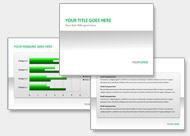 PowerPoint Design 003 Green