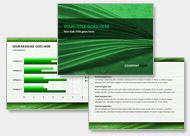 PowerPoint Design 006 Green