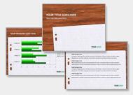 PowerPoint Design 008 Green