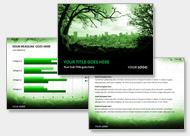 PowerPoint Design 009 Green