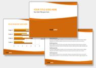 PowerPoint Design 002 Orange