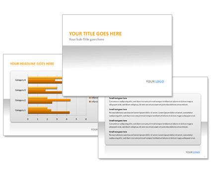 PowerPoint Vorlage Vorschau: Orange