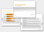 PowerPoint Design 003 Orange