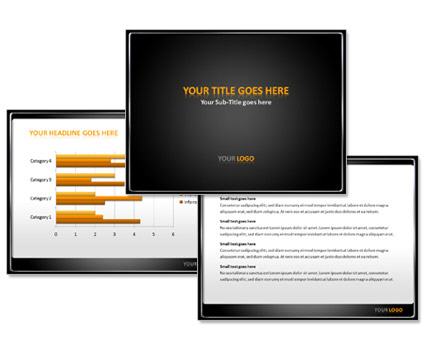 PowerPoint Vorlage Vorschau: Orange