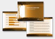 PowerPoint Design 010 Orange